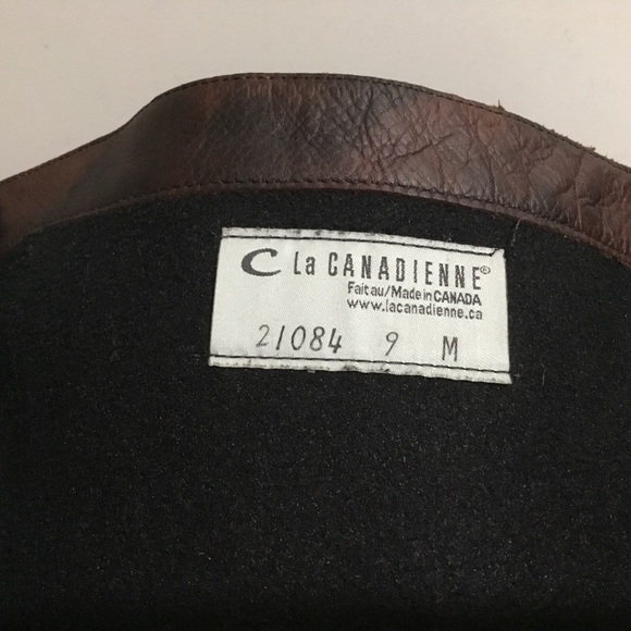 La CANADIENNE Tahra brown mottled leather knee high boots - Picture 8 of 16